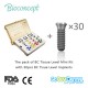 Bioconcept BC System 30pcs Tissue Level Implants + Mini Surgical Kit(056500V30)