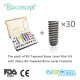 Bioconcept BV System 30pcs Tapered Bone Level Implants + Mini Surgical KIT(357600V30)