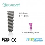 Bioconcept NC Mini implant φ3.5mm, S-L-A 11.5mm(311030)