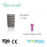 Bioconcept RC standard implant φ4.5mm, S-L-A 7mm(313010)