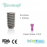 Bioconcept RC standard implant φ4.5mm, S-L-A 8.5mm(313020)