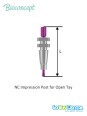 Bioconcept BC BL(T) Implant Level Impression Post Compatible Straumann
