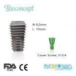 Bioconcept Regular implant φ6mm, S-L-A 10mm