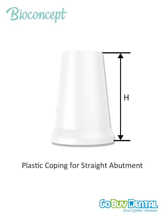 Bioconcept BC Tissue Level Plastic Coping Compatible Straumann