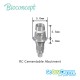 RC Cementable abutment, Ø 5.0mm, Gingiva height 1mm, Abutment Height 5.5mm 