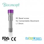 RC Basal screw, for cementable abutment only, L 7.9mm