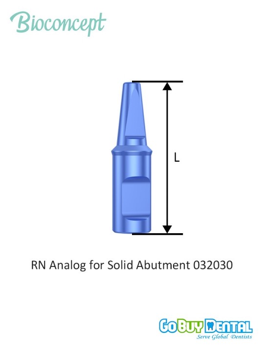 Bioconcept BC Tissue Level Analog for Solid Abutment Compatible Straumann