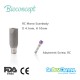 Bioconcept Mono Scanbody for Straumann compatible Bone Level RC, D 4.1mm, H 10mm