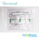Bioconcept Non-Hex mini temporary abutment φ4.0mm, gingival height 3mm, height 10mm