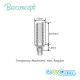 Bioconcept Hex regualr temporary abutment φ4.5mm, gingival height 3mm, height 10mm