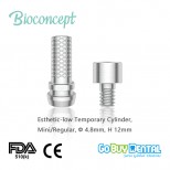 Bioconcept Hex Mini/Regular Esthetic-low Temporary Cylider φ4.8mm, Height 12mm