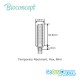 Bioconcept Hex mini temporary abutment φ4.0mm, gingival height 1mm, height 10mm