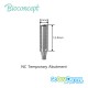 Straumann Compatible Bone Level NC Temporary Abutment, D 3.5mm,H11mm, crown(171010)