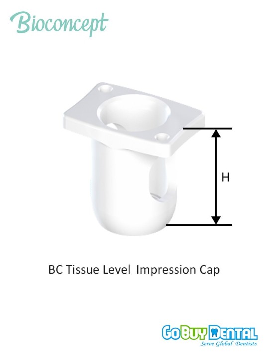 Bioconcept BC Tissue Level Impression Cap Compatible Straumann