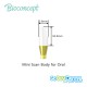 Bioconcept Scanbody for intra oral scan, Mini, Φ3.8mm, L 10mm, for Osstem&Hiossen compatible Tapered Bone Level