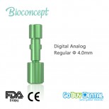 Bioconcept Digital Analog, Regular, Φ4.0mm, for Osstem&Hiossen compatible Tapered Bone Level