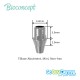 Bioconcept TiBase Abutment, Mini, Non-Hex, φ4.0mm, GH2mm, H3mm(813020N)