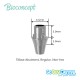 Bioconcept TiBase Abutment, Regular, Non-Hex, φ4.5mm, GH2mm, H3mm(813060N)