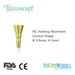 NC Healing Abutment., conical, Diameter 3.6, Height 2 
