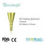NC Healing Abutment., conical, Diameter 4.8, Height 5 