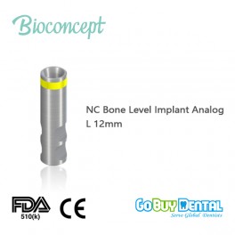 NC bone level Implant Analog, L 12