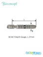 Bioconcept BC BLT Depth Gauge, L 27mm