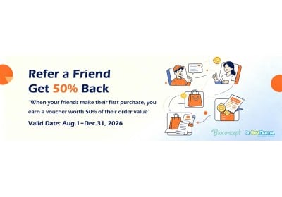 Refer a Friend, Get 50% Back